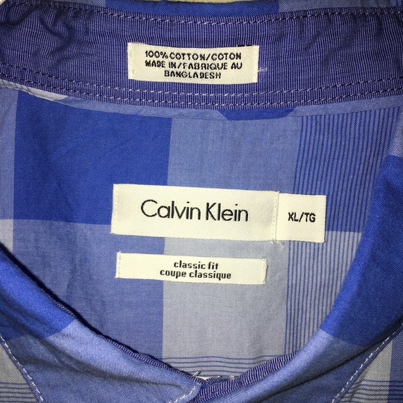 Men’s Calvin Klein short sleeve button up shirt - Picture 2 of 5